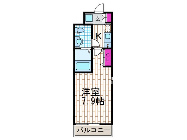 ウインズコ－ト西緑丘の物件間取画像